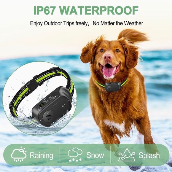 Rechargeable Dog Bark Collar | 5 adjustable, sensitivity levels - Picture 10 of 11